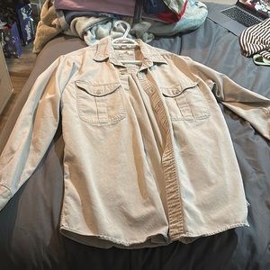 oversized button down